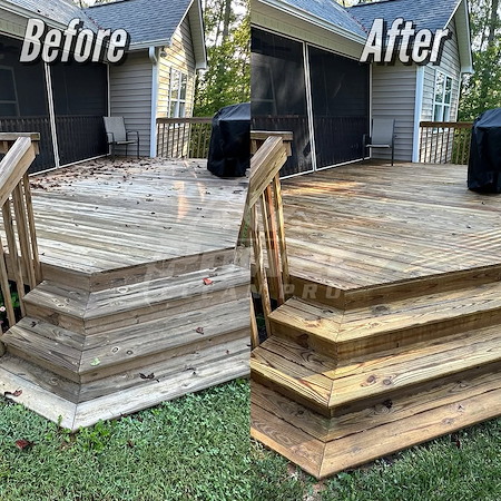 When should you schedule deck cleaning to prevent costly wood damage